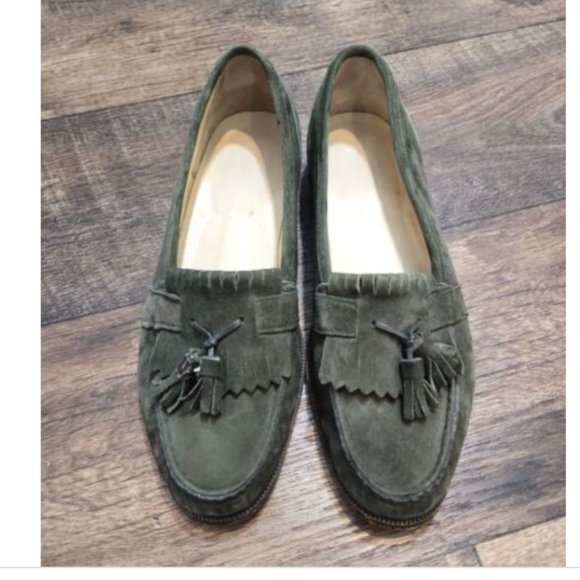Church\'s Prima Classe Handmade Suede Kiltie Tassel Loafers main image 12